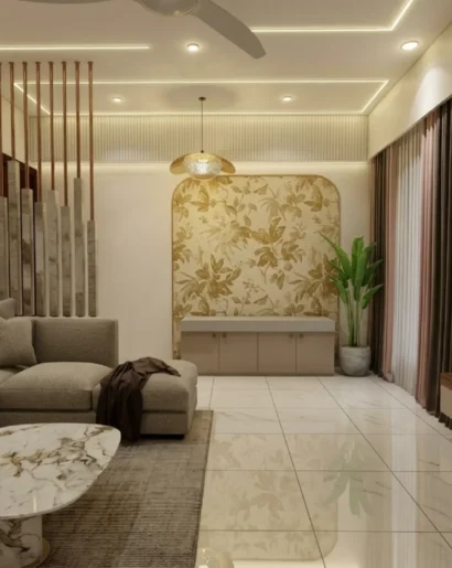 onelifeesign.in living room design in nagpur 2bhk