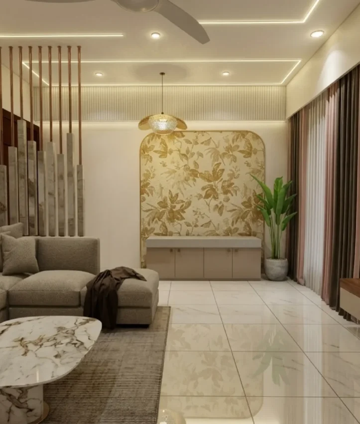 onelifeesign.in living room design in nagpur 2bhk